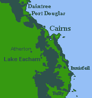 Wet Tropics               World Heritage Area Map